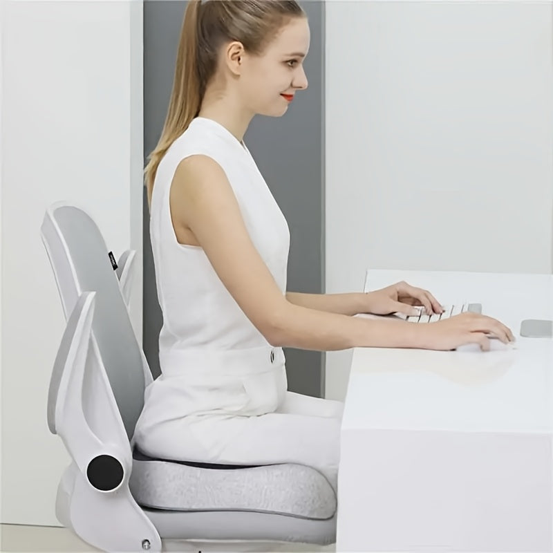 Cushion+Waist Pillow Travel Car Office Chair Beautiful Hip Cushion Chair Cushion Hemorrhoids Slow Resilience Cushion Butt Cushion Waist Pillow Back Cushion Waist Support Waist Support