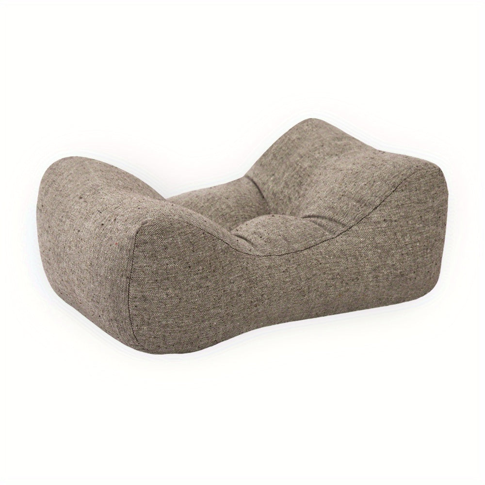 Suitable for 4 seasons, Multifunctional Lumbar Pillow - Office Nap Pad Back Support Cushion, Durable Lumbar Protection Pillow for Study Reading Desk Ergonomic curve design to chair back, dedicated for home and office chairs