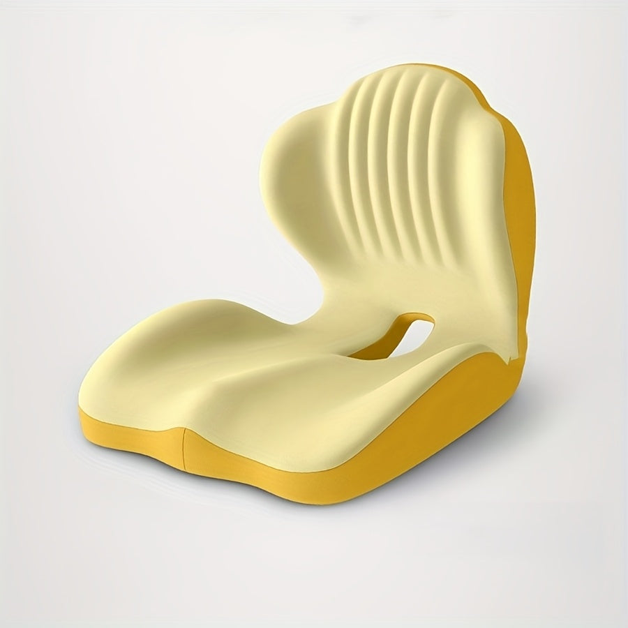 An -hemorrhoid Office Integrated Cushion, Enlarged And Lengthened, Detachable And Washable, Suitable for People Who Sit for A Long Time, A Great Gift for The Back-to-school Season, Christmas, Etc., Posture Correction, Lumbar Support Cushion, Supportive