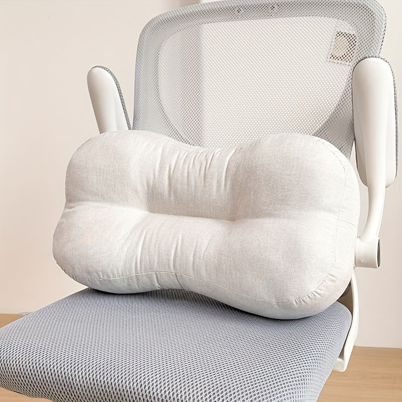 Breathable Lumbar Pillow for Office Chair - Ergonomic Support, Machine Washable, Zipper Closure, Retro Style, Ideal for Home & Car Use, Perfect Gift for Mother'S Day, Father'S Day, Birthdays, Office Chair Accessory | Vintage Style Pillow | Zipper Closure