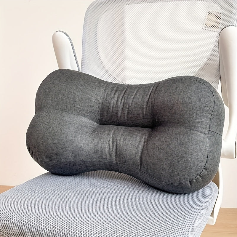 Breathable Lumbar Pillow for Office Chair - Ergonomic Support, Machine Washable, Zipper Closure, Retro Style, Ideal for Home & Car Use, Perfect Gift for Mother'S Day, Father'S Day, Birthdays, Office Chair Accessory | Vintage Style Pillow | Zipper Closure