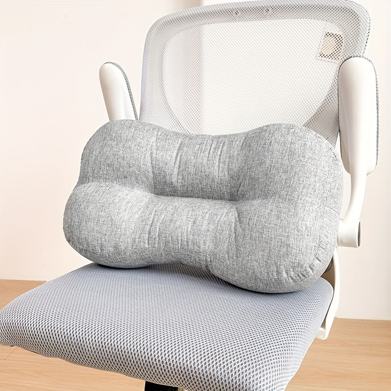 Breathable Lumbar Pillow for Office Chair - Ergonomic Support, Machine Washable, Zipper Closure, Retro Style, Ideal for Home & Car Use, Perfect Gift for Mother'S Day, Father'S Day, Birthdays, Office Chair Accessory | Vintage Style Pillow | Zipper Closure