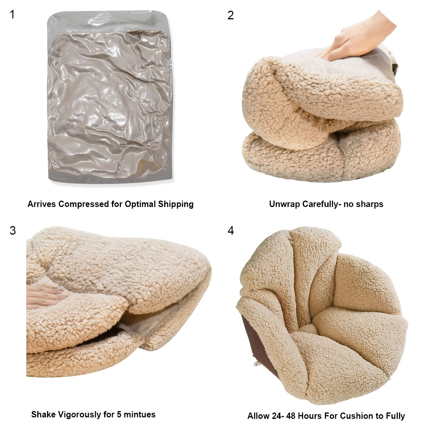 Chair cushion, office desk cushion, warm and comfortable one-piece cushion, backrest cushion, lumbar backrest support, winter plush cushion suitable for home office chairs and car seats