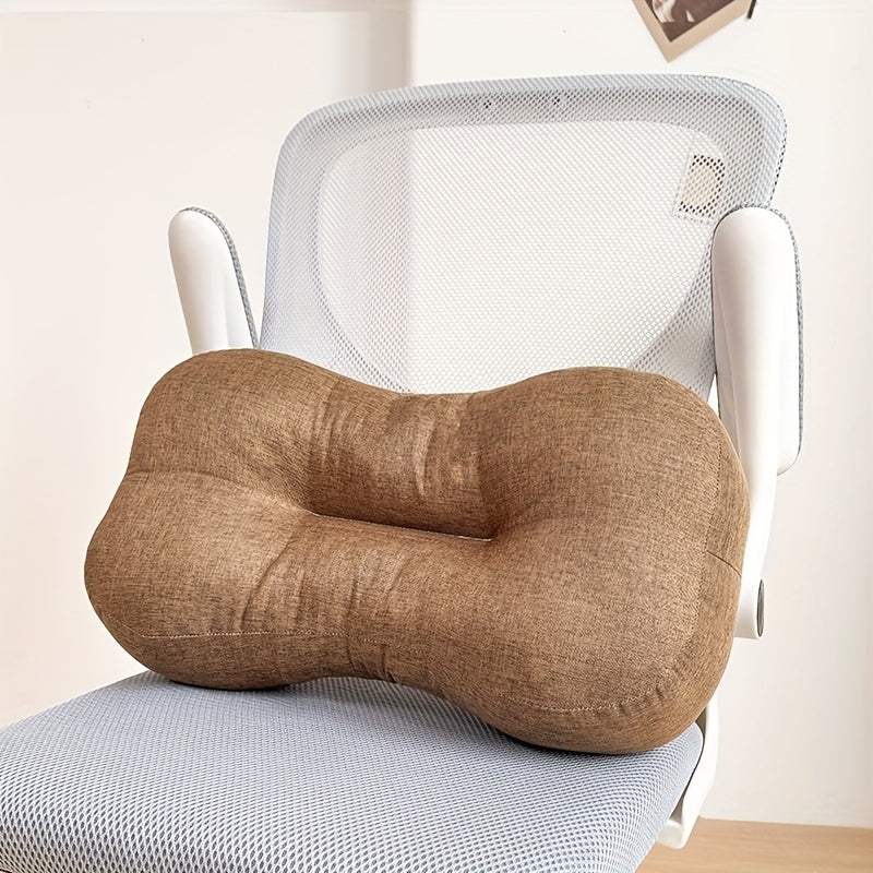 Breathable Lumbar Pillow for Office Chair - Ergonomic Support, Machine Washable, Zipper Closure, Retro Style, Ideal for Home & Car Use, Perfect Gift for Mother'S Day, Father'S Day, Birthdays, Office Chair Accessory | Vintage Style Pillow | Zipper Closure