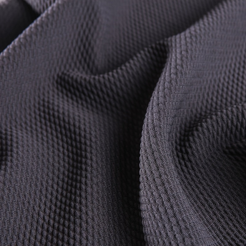 Ergonomic Memory Foam Lumbar Support Cushion for Office Chairs and Car Seats - Soft, Adjustable, Removable Cover, Grey/Pink/Green/Black, Knit Polyester Fabric, Lightweight & Compressible Design, Chair Cushion