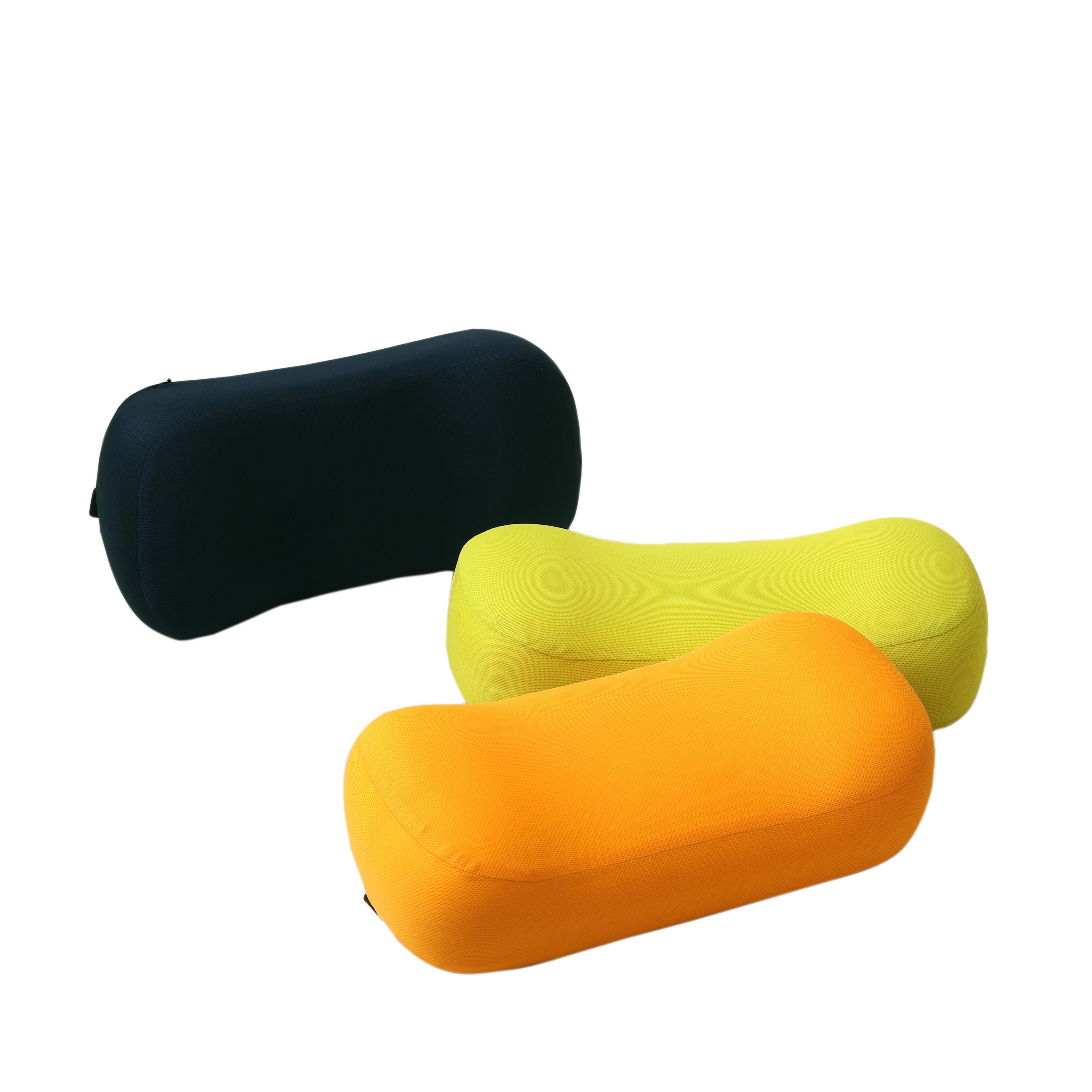 1pc Memory Foam Lumbar Pad, Travel Pillow, Office Sedentary Lumbar Support Pad, Portable Multifunctional Pillow with Adjustable Shoulder Strap, Compressible, Easy to Carry [Delicate Lumbar Pad] Nap.