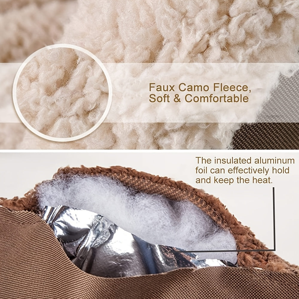 Chair cushion, office desk cushion, warm and comfortable one-piece cushion, backrest cushion, lumbar backrest support, winter plush cushion suitable for home office chairs and car seats