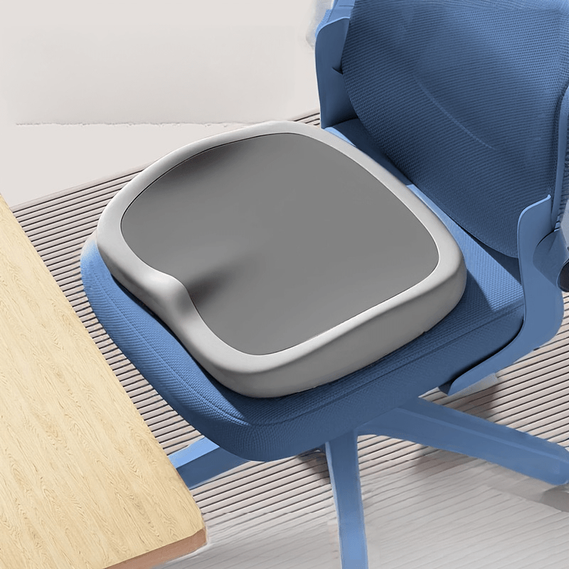 Black Ergonomic Office Chair Cushion - 10-Hour Support for 10-Seater Chairs, Adjustable Hip & Lumbar Support, Portable & Dry Clean Only, All-Season Use, High-Quality Memory Foam with Low Price, Ergonomic Office Chair, Versatile Seating Solution, Sleek