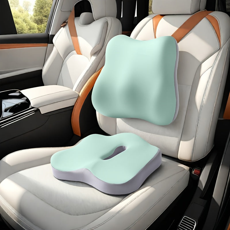 Memory foam lumbar support office sedentary lumbar support cushion lumbar pillow cushion car seat cushion backrest cushion