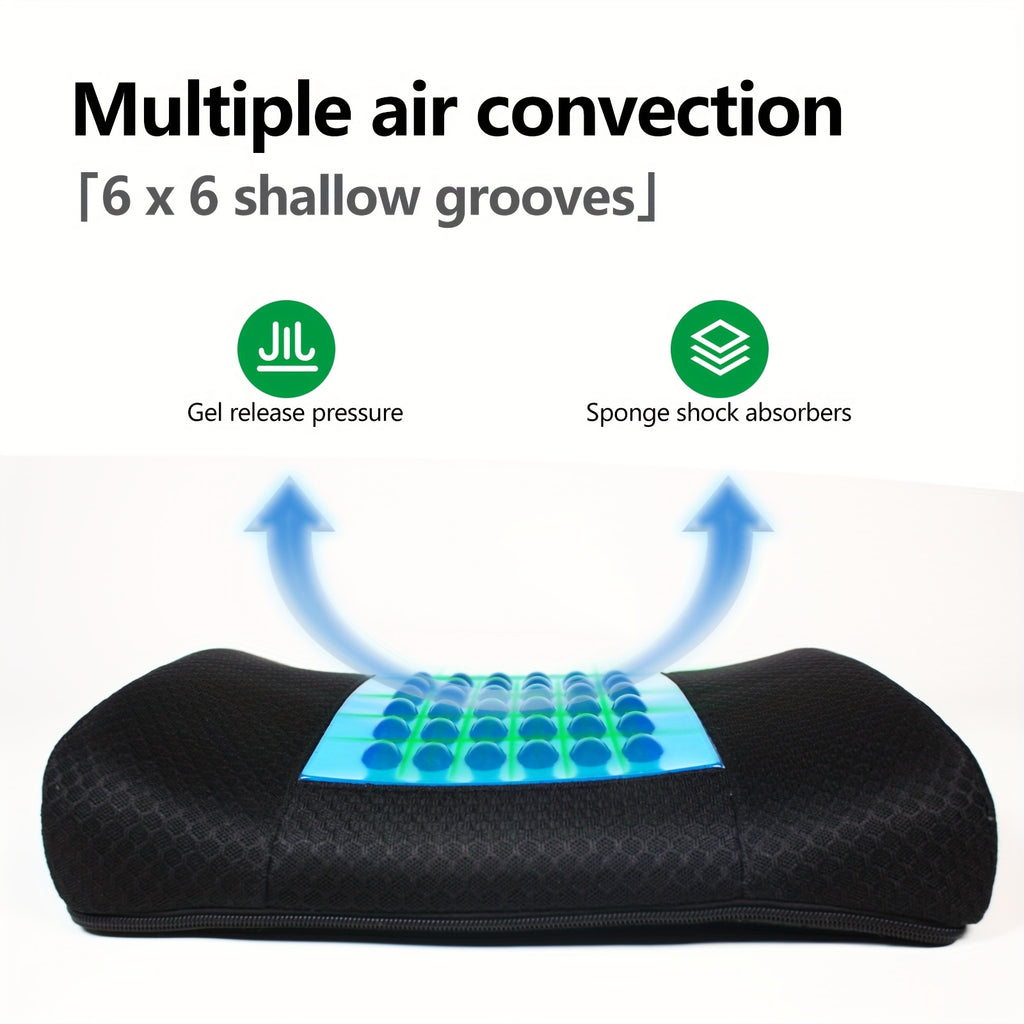 Luxurious & Comfortable Office Chair Cushion Lumbar Support, Relieving Pressure on The Waist and Back, Suitable for Office Chairs, Backrest Chairs, Wooden Chairs, Car, Airplane Seats, Thoughtful gift