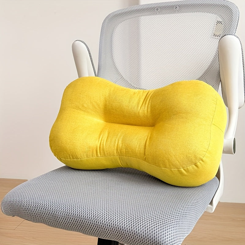 Breathable Lumbar Pillow for Office Chair - Ergonomic Support, Machine Washable, Zipper Closure, Retro Style, Ideal for Home & Car Use, Perfect Gift for Mother'S Day, Father'S Day, Birthdays, Office Chair Accessory | Vintage Style Pillow | Zipper Closure