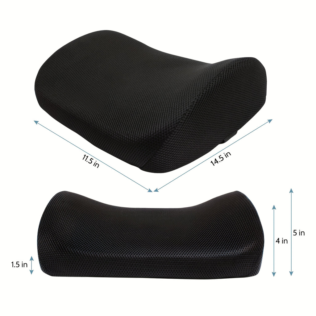 The Lumbar Support Pillow Is Suitable for Office Chairs/car Back Cushions to And Improve Posture. The Lower Back Pillow Is An Orthopedic Design Suitable for Games And Desks, Chairs And Sofas to Lower Back