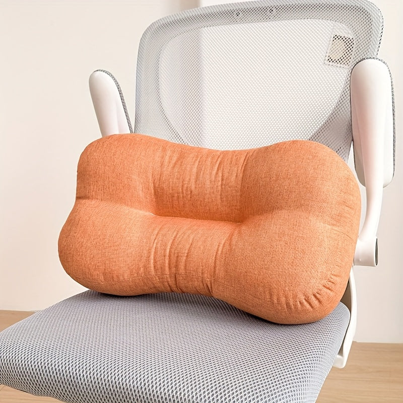 Breathable Lumbar Pillow for Office Chair - Ergonomic Support, Machine Washable, Zipper Closure, Retro Style, Ideal for Home & Car Use, Perfect Gift for Mother'S Day, Father'S Day, Birthdays, Office Chair Accessory | Vintage Style Pillow | Zipper Closure