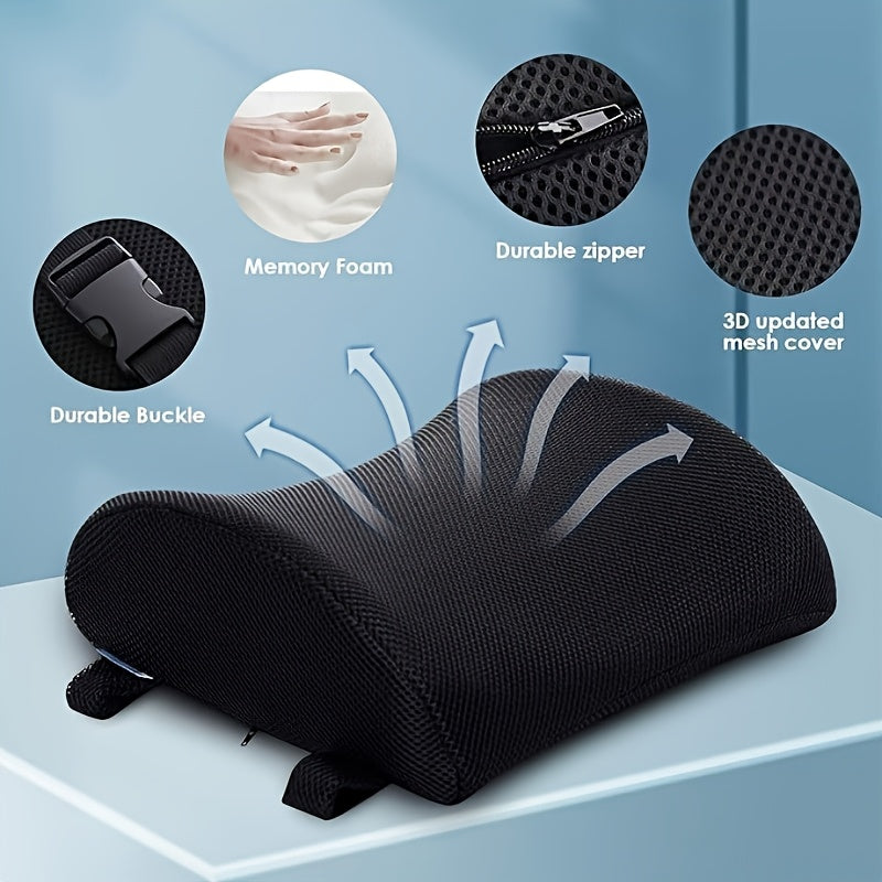 The Lumbar Support Pillow Is Suitable for Office Chairs/car Back Cushions to And Improve Posture. The Lower Back Pillow Is An Orthopedic Design Suitable for Games And Desks, Chairs And Sofas to Lower Back