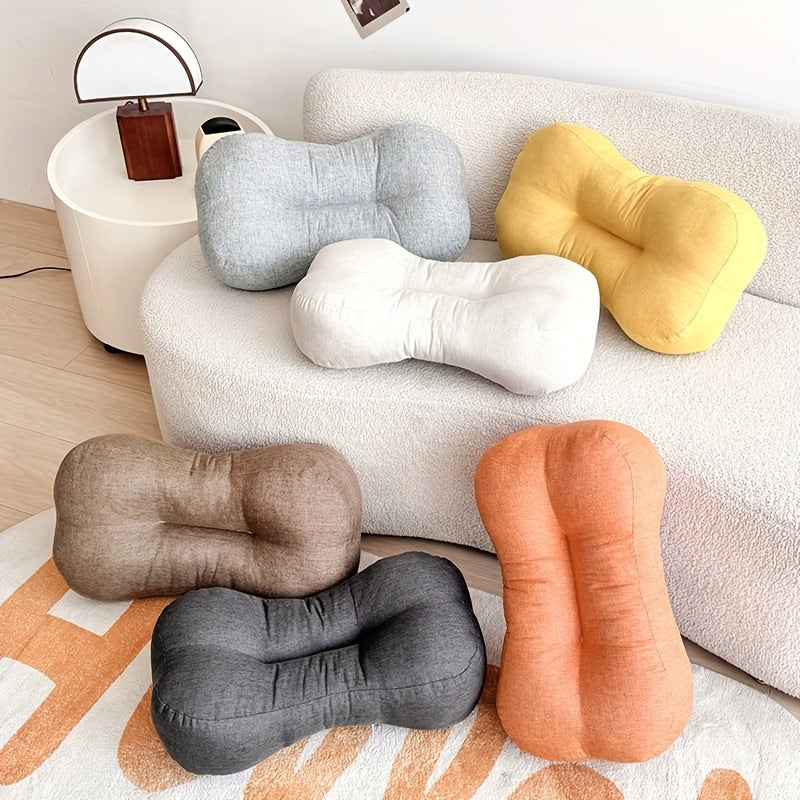 Breathable Lumbar Pillow for Office Chair - Ergonomic Support, Machine Washable, Zipper Closure, Retro Style, Ideal for Home & Car Use, Perfect Gift for Mother'S Day, Father'S Day, Birthdays, Office Chair Accessory | Vintage Style Pillow | Zipper Closure