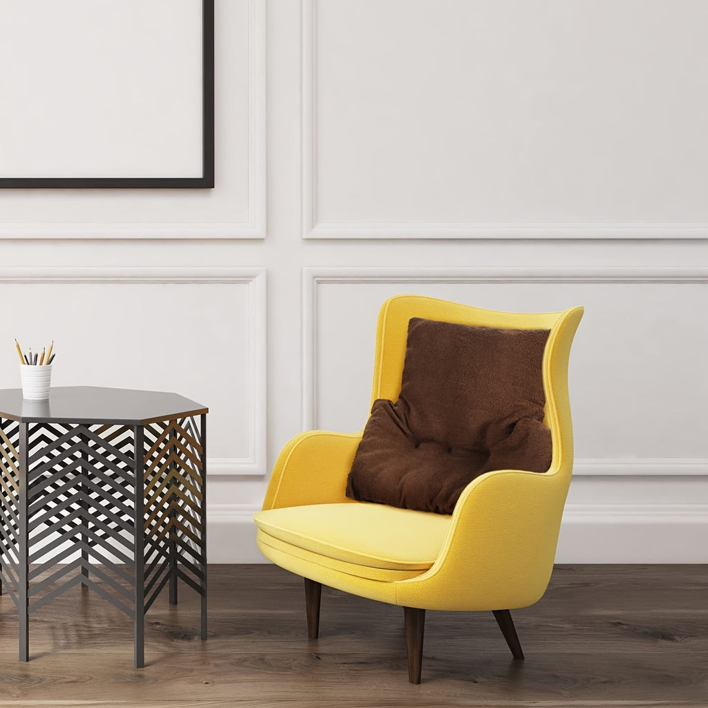 Backrest Pillow Suitable for Recliner, Lumbar Support Cushion Soft Fluffy Back Pad Waist Pillows, Reading Pillow, Corner Pillow, Bay Window Cushion, Office Backrest, Lumbar Pillow for Long-term Sitting Suitable for Chairs, Recliners, Sofas, and Beds