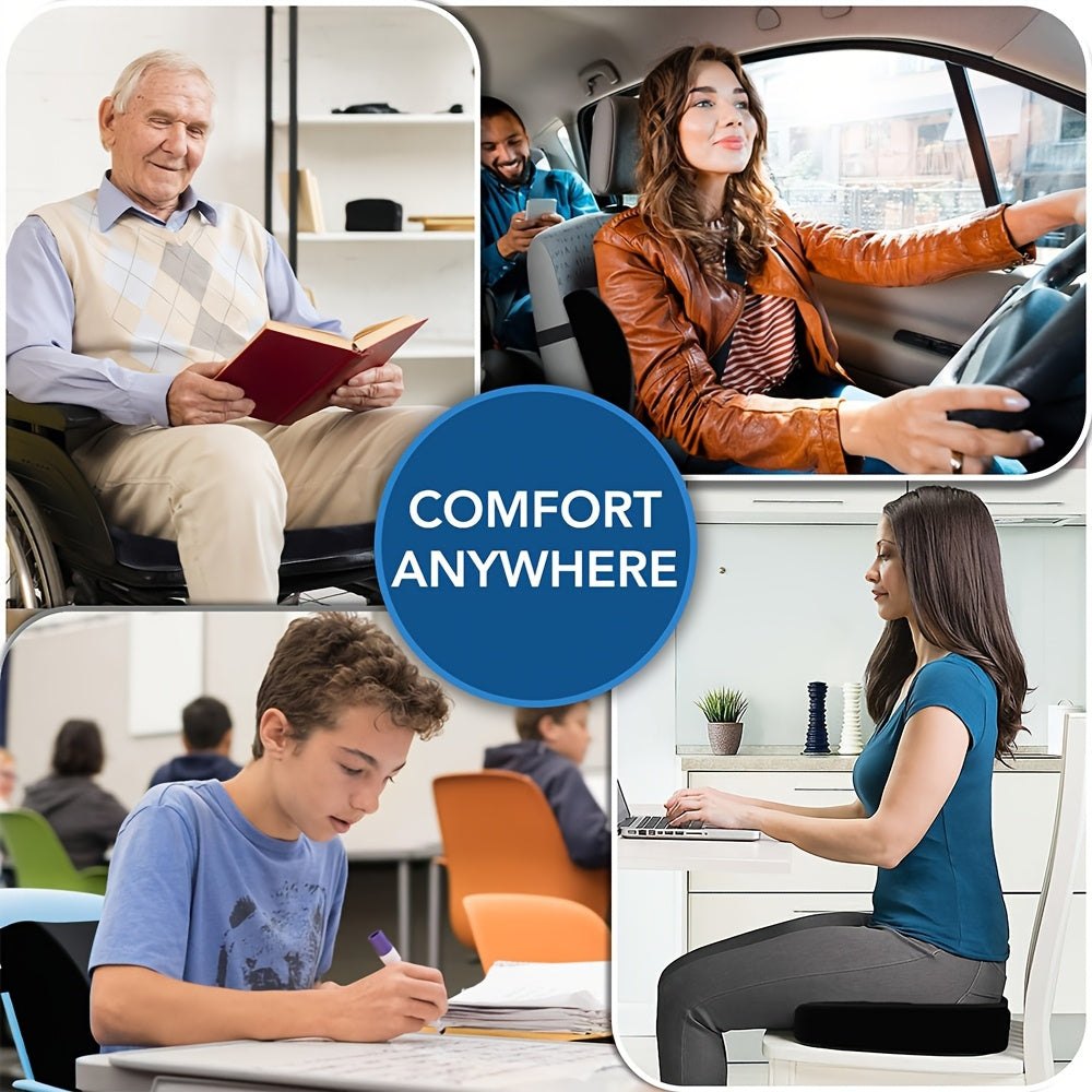 Seat Cushion Set Combination Memory Office Chair Lumbar Support Car Backrest Beauty Hip Pad