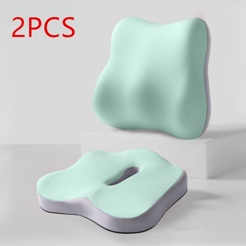 Memory foam lumbar support office sedentary lumbar support cushion lumbar pillow cushion car seat cushion backrest cushion